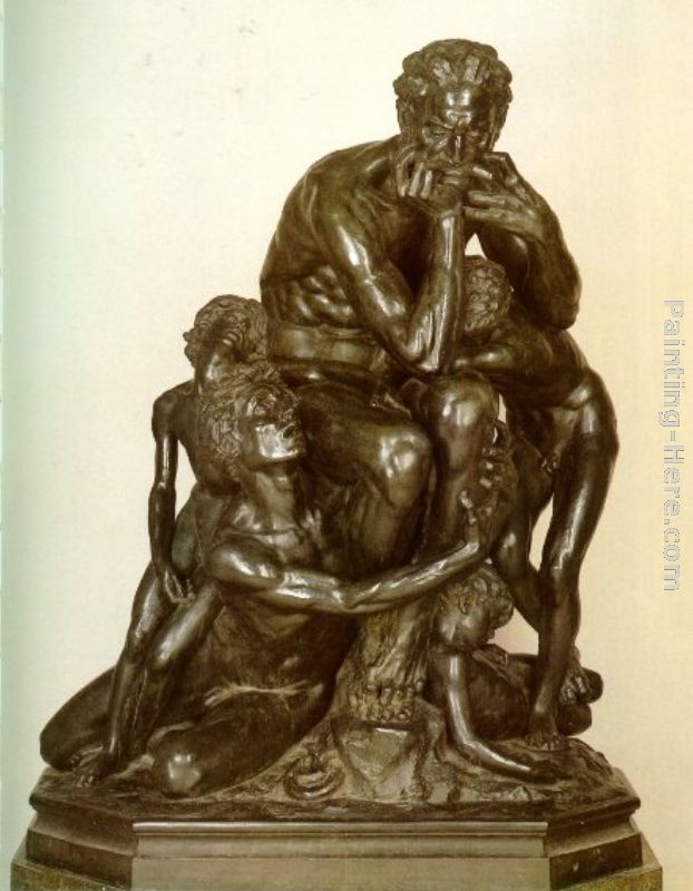 Ugolino and his Sons painting - Jean-Baptiste Carpeaux Ugolino and his Sons art painting